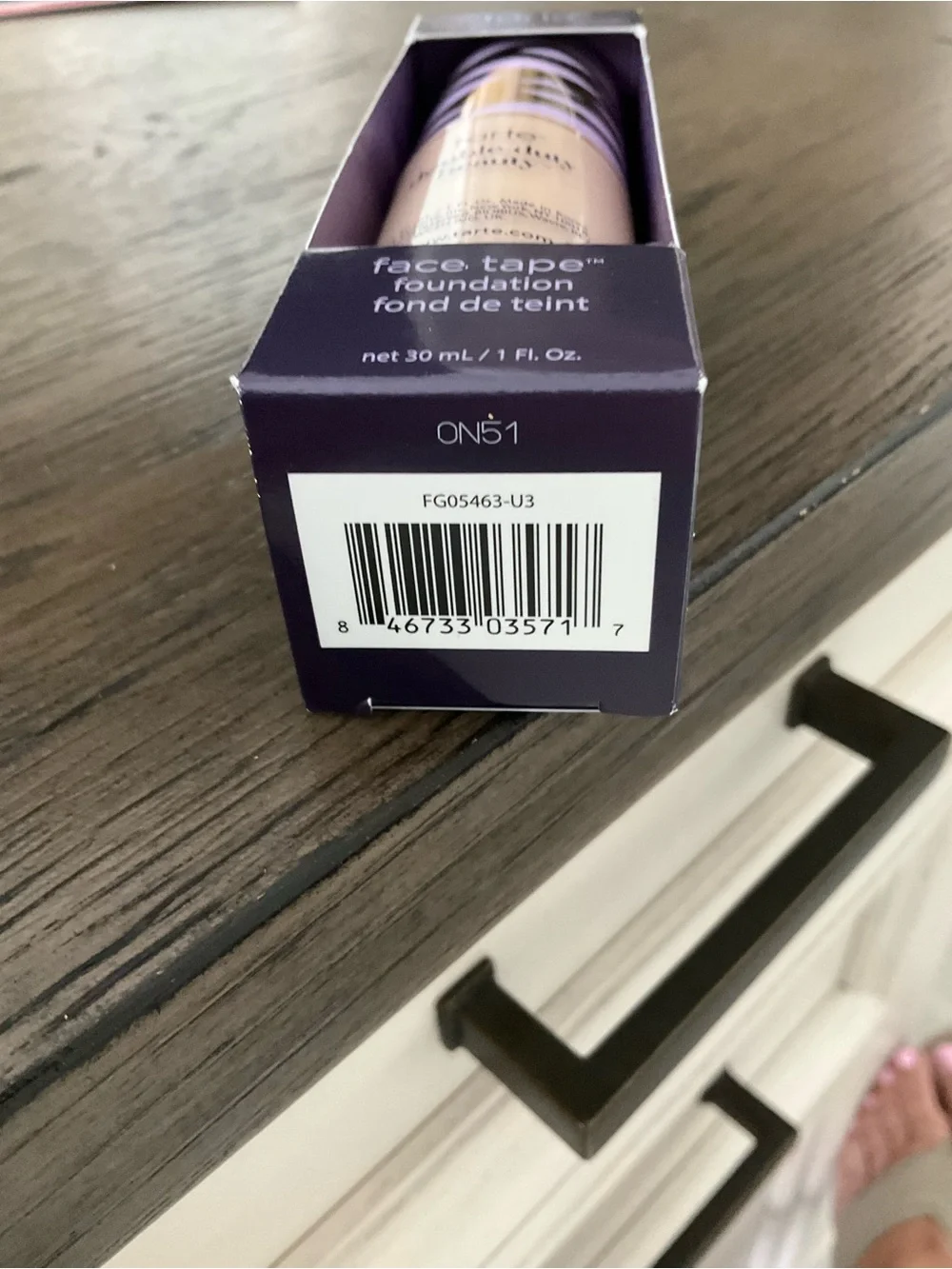 tarte Face Tape Double Duty Beauty Foundation — color 12N fair neutral. NWT
